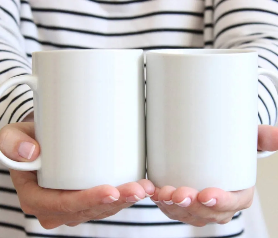 Woman & Dogs  Personalized Mug