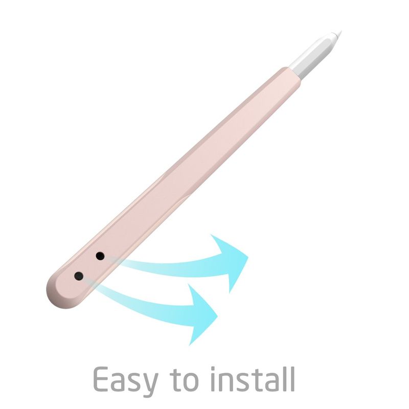 Apple Pencil 2 Silicone Protective Case-Rose Gold