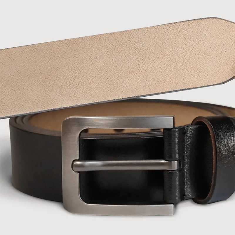 That Thing Sure Is A Bonus - Couple Personalized Custom Engraved Leather Belt - Gift For Husband, Boyfriend, Anniversary