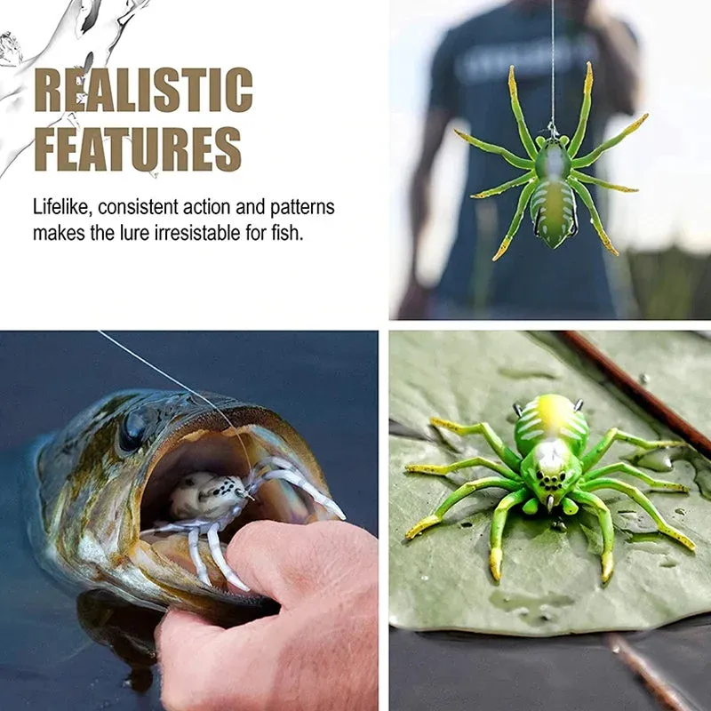 🐠Spider Soft Lure Fishing Lures