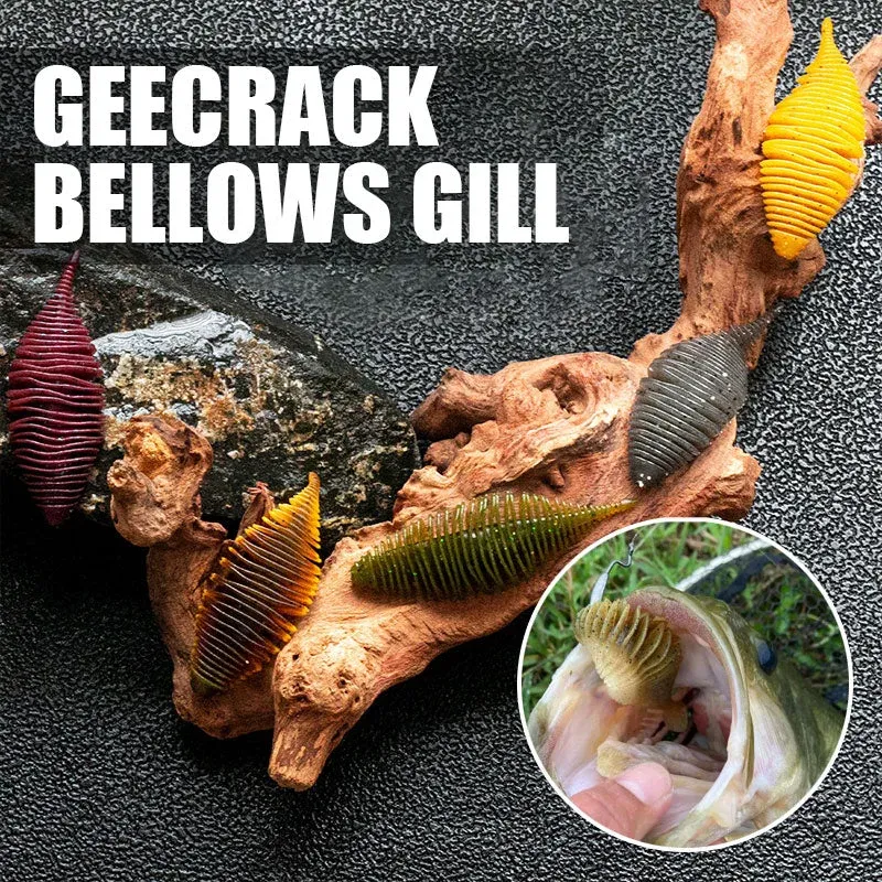 Bellows Gill Soft Lure Worm Fishing Lure