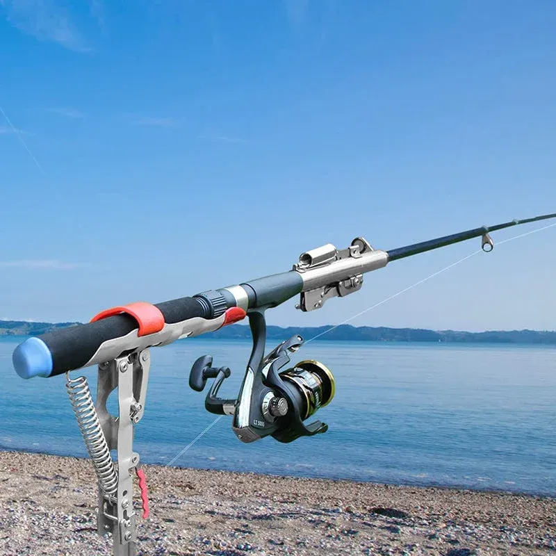 🐠Automatic Spring Fishing Rod Holder