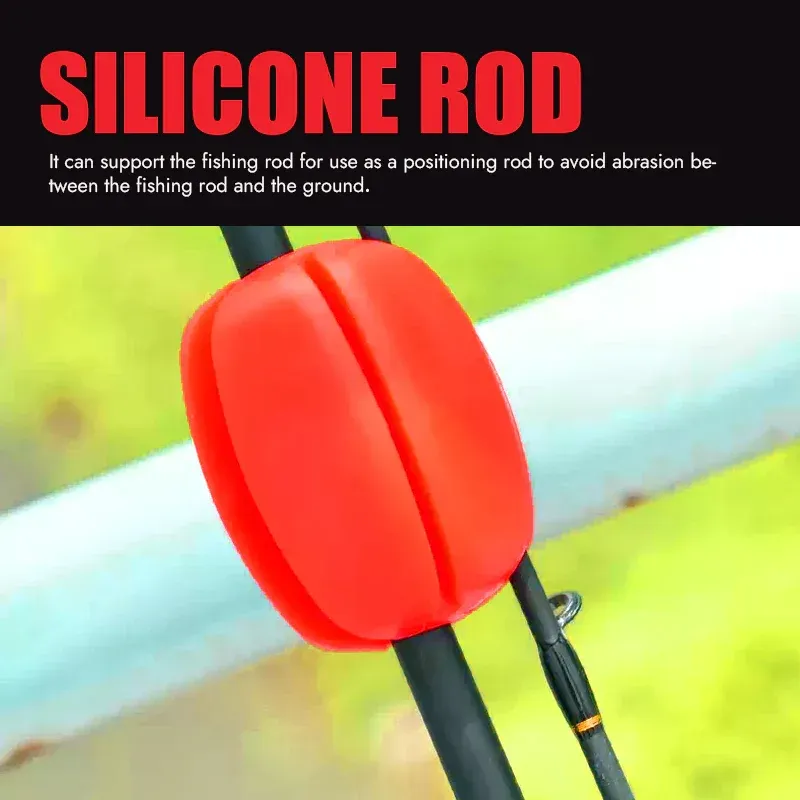 🎣2023 SUMMER HOT SALE-Rubber Fishing Rod Fixed Ball -（BUY 1 GET 1 FREE）