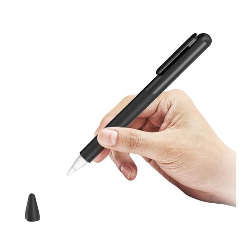 222Apple Pencil 2 Silicone Protective Case-Black