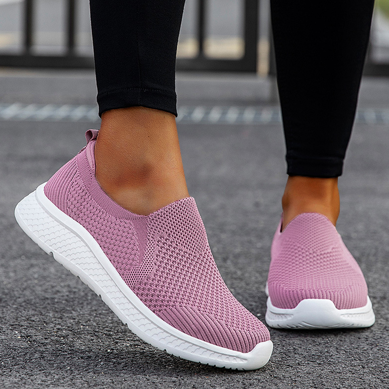 Soft Sole Breathable Mesh Walking Shoes.