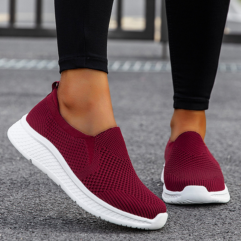 Soft Sole Breathable Mesh Walking Shoes.