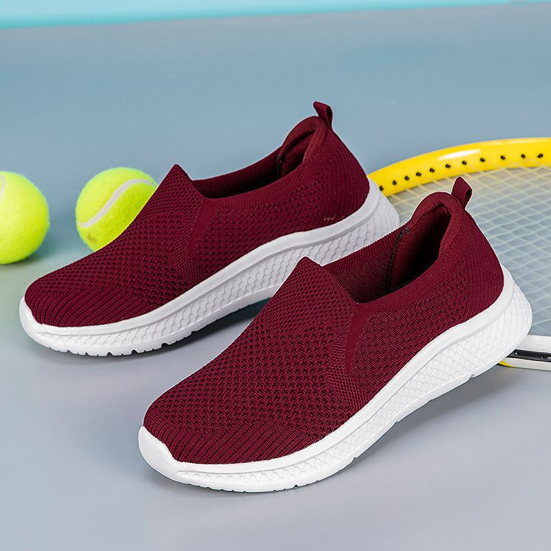 Soft Sole Breathable Mesh Walking Shoes.