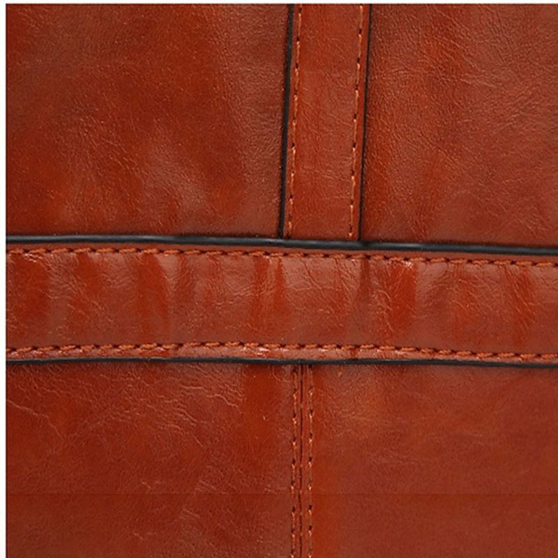 Women's Handbag Crossbody Bag Tote PU Leather Outdoor Office Shopping Zipper Large Capacity Solid Color