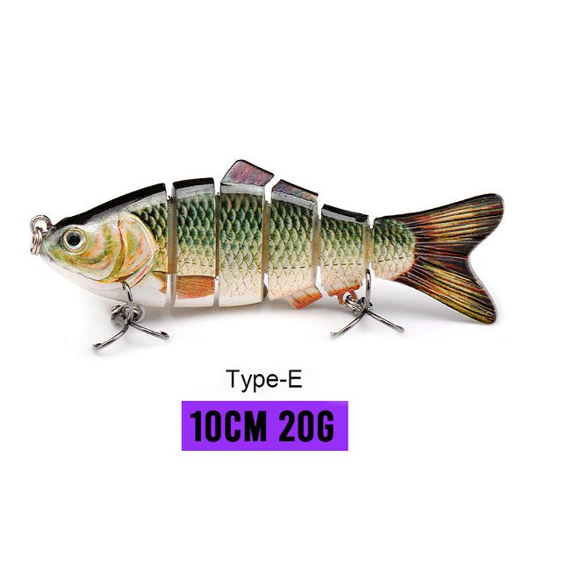 10/14cm Sinking Wobblers Fishing Lures Jointed Crankbait Swimbait 8 Segment Hard Artificial Bait For Fishing Tackle Lure