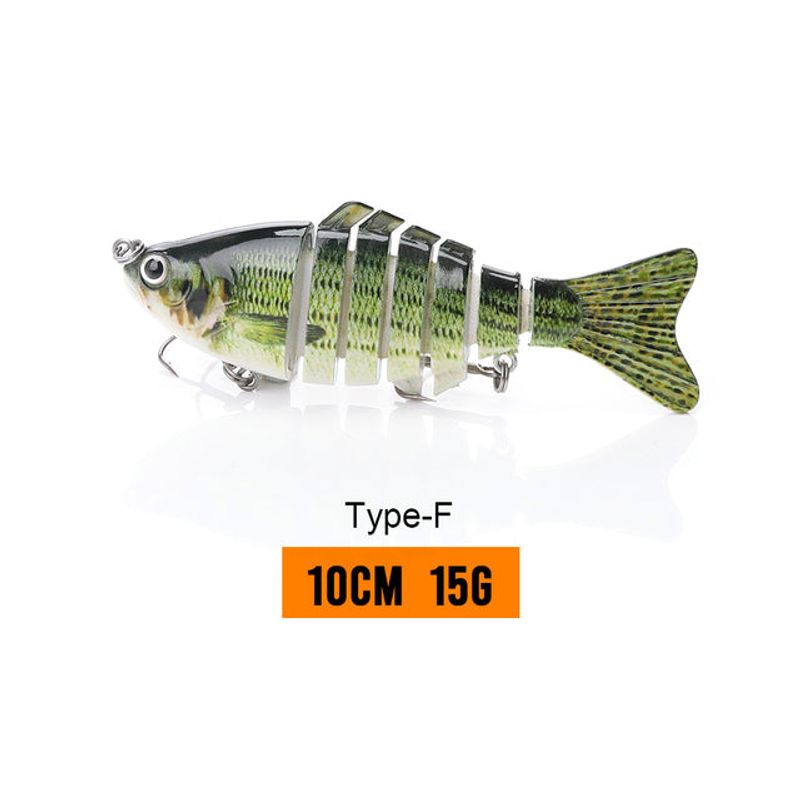 10/14cm Sinking Wobblers Fishing Lures Jointed Crankbait Swimbait 8 Segment Hard Artificial Bait For Fishing Tackle Lure