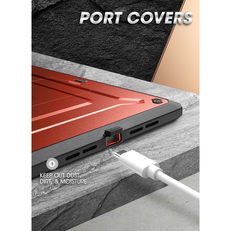iPad mini 6 Unicorn Beetle PRO Shockproof Rugged Case-Metallic Red