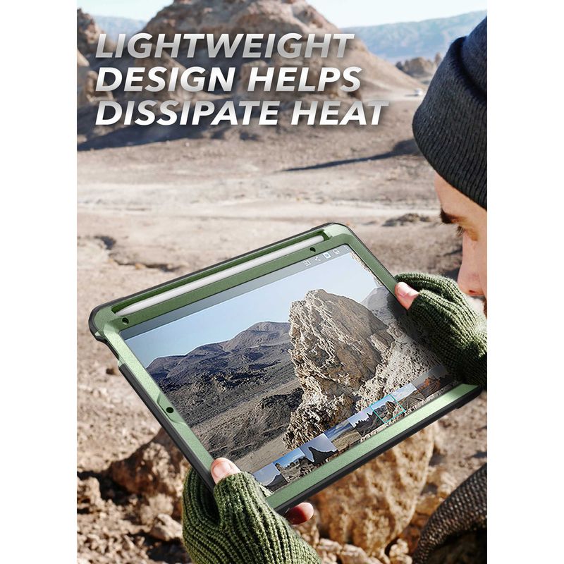 iPad mini 6 Unicorn Beetle PRO Shockproof Rugged Case-Dark Green