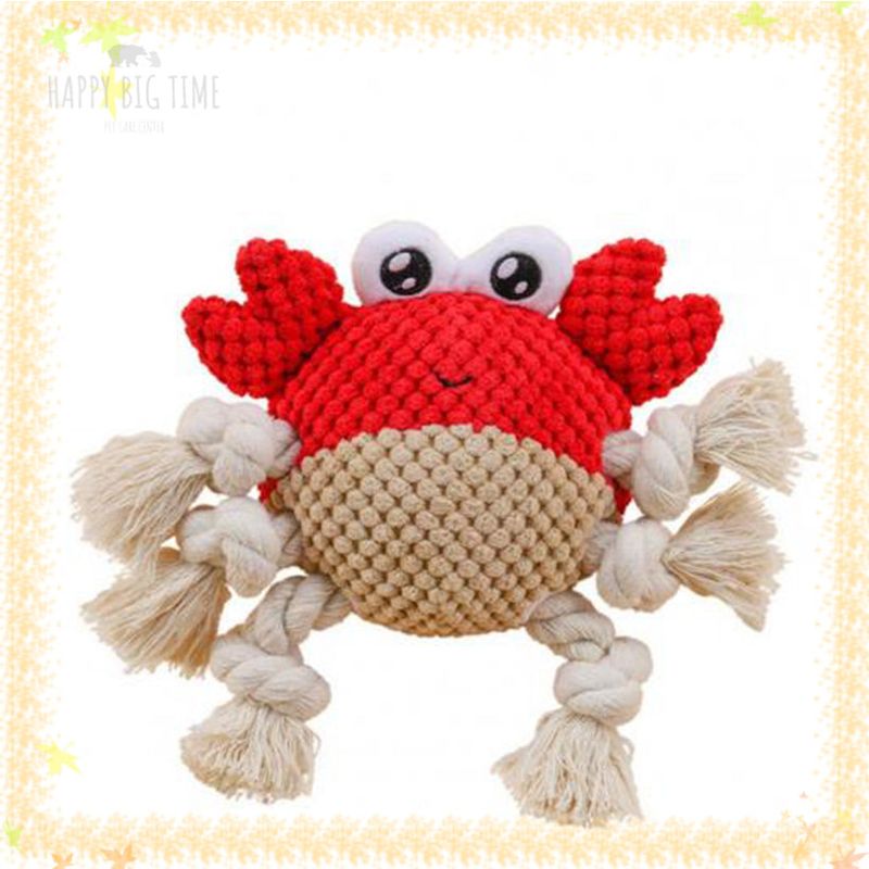 Squeaky Dog Toys, Plush Dog Toy, Animals Shape Chew Toy, Stuffed Interactive Dog Toys for Medium& Large Dogs, Dog/Puppy Chew Toys