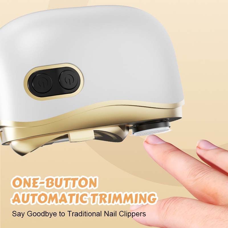 🔥 LAST DAY PROMOTION - 50%OFF 🔥💅2-in-1 Electric Nail Clipper & Polisher  For Home Use 🏠🔧