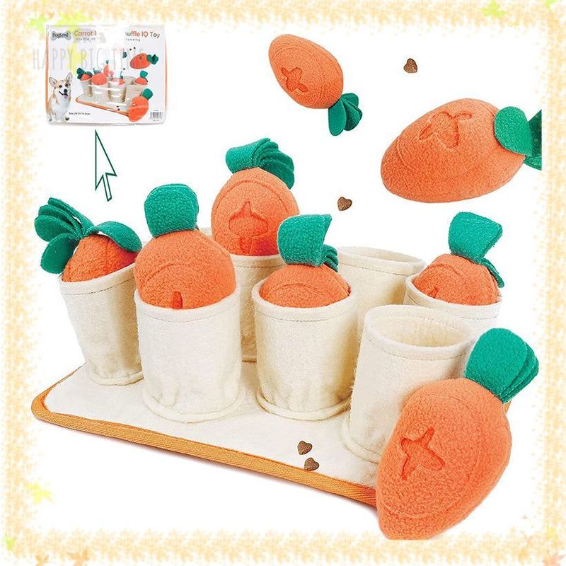 狗狗慢餐垫耐用狗狗觅食垫益智玩具鼓励自然觅食技能