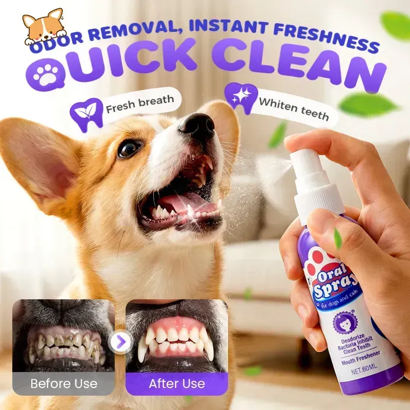 Cat & Dog Dental Cleaning Spray