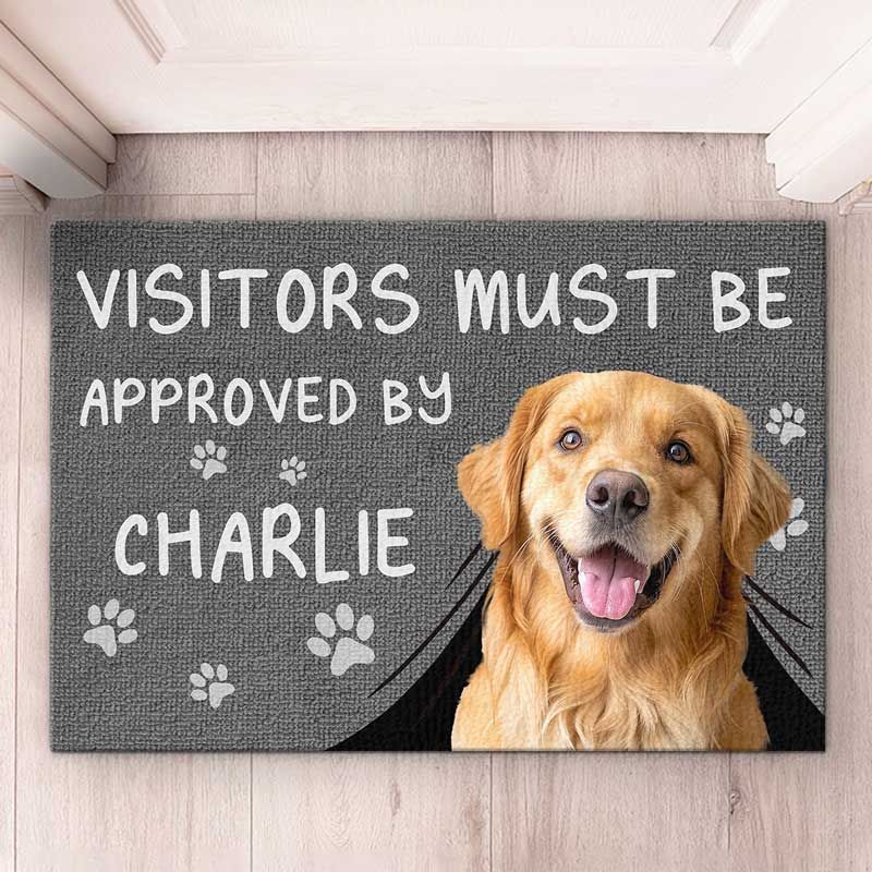 Custom photo visitors are to be certified by this dog