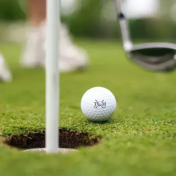 Exclusive custom golf ball stamps-add a personal touch to your golf field test