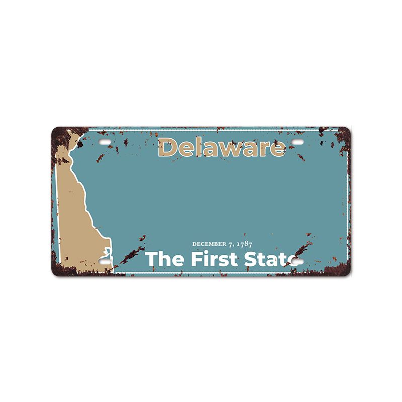 Motorcycle license plate