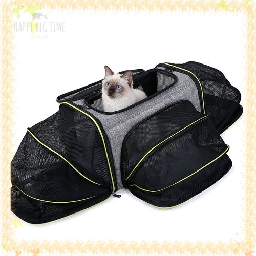 Portable Dog Carrier,Airline Approved,4 Sides