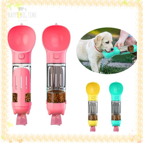 Portable Pet Dog Water Bottle Food Feeder For Pet Dogs