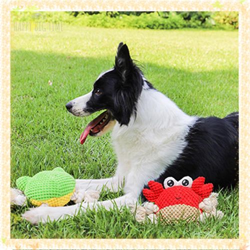 Squeaky Dog Toys, Plush Dog Toy, Animals Shape Chew Toy