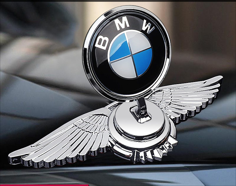 Decoração de modificação de carro Logotipo do capô do motor