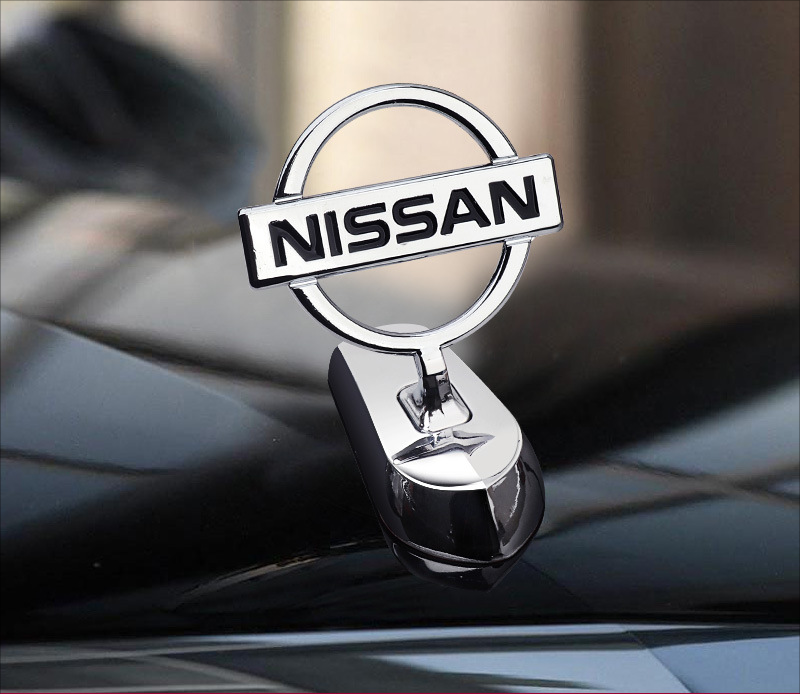 Decoração de modificação de carro Logotipo do capô do motor