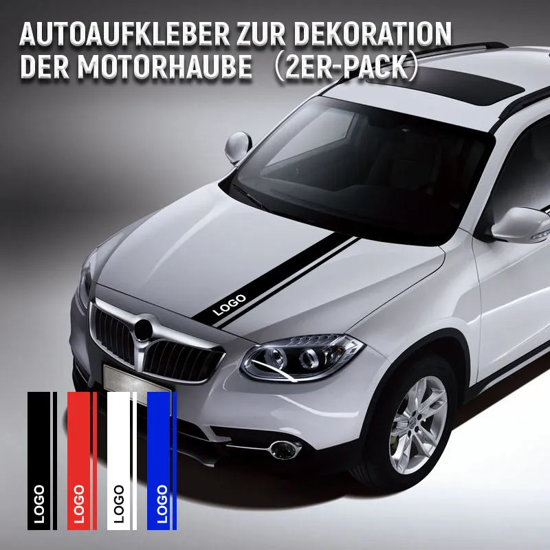 Autocolantes para carro para decorar o capot（embalagem de 2）