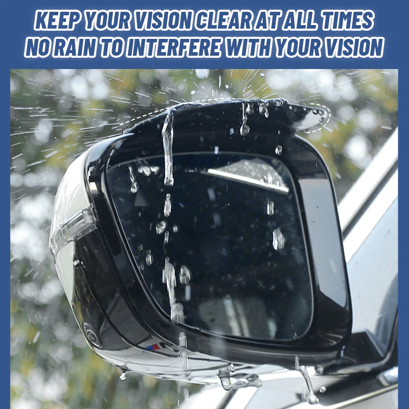 Proteção contra chuva do espelho retrovisor de encaixe（1 par）