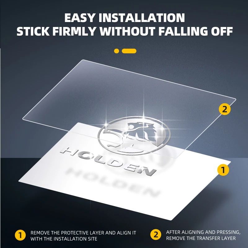 Autocolante de metal 3D para carro🚗