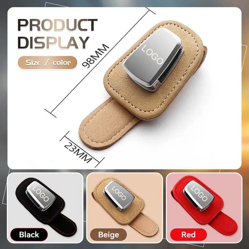 Universal Car Visor Sunglasses Holder Clip