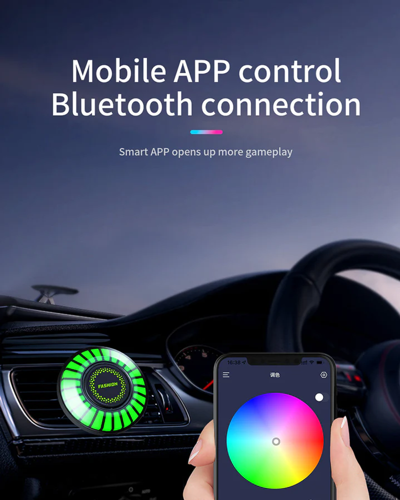 一个规格名称 Car Voice-activated LED Aromatherapy Atmosphere Light 复制 复制 复制