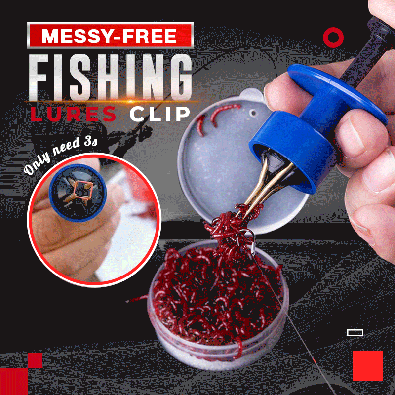 Messy-Free Fishing Lures Clip