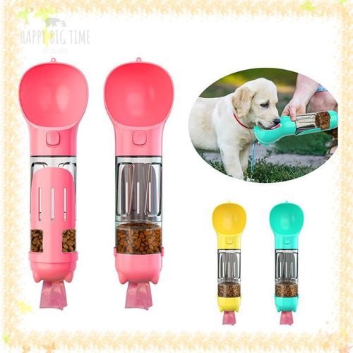 Portable Pet Dog Water Bottle Food Feeder For Pet Dogs Travel Puppy Cat Drinking Bowl Outdoor Pet Water Dispenser Pet Product