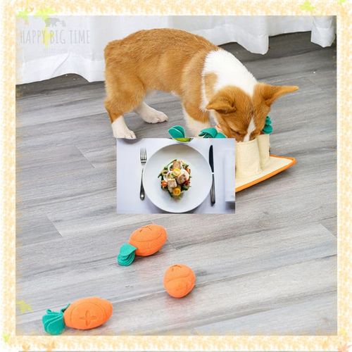 Snuffle Mat for Dogs Slow Feeding Mat Durable Dog Foraging Mat Puzzle Toys Encourages Natural Foraging Skills