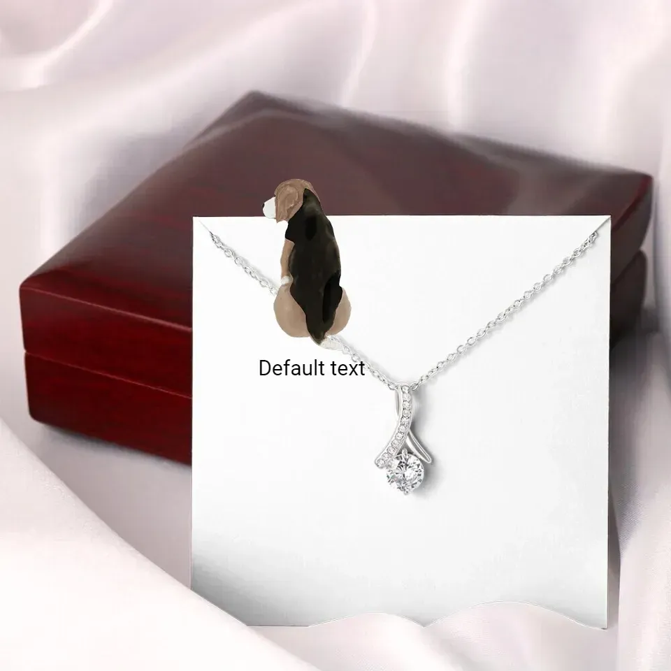 Personalized Necklace Message Card_*?