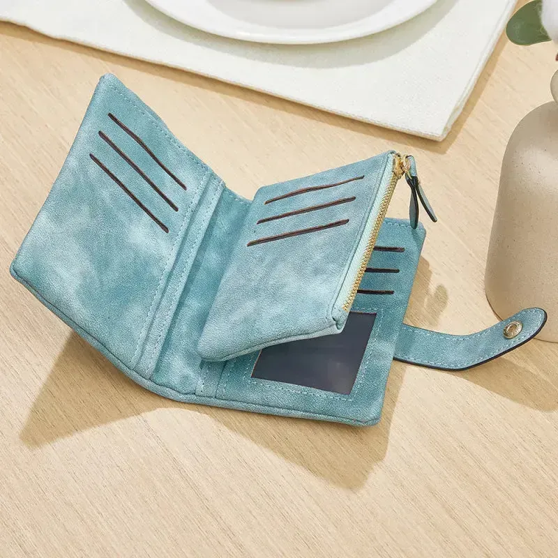 Personalised Name Birth Flower Wallet