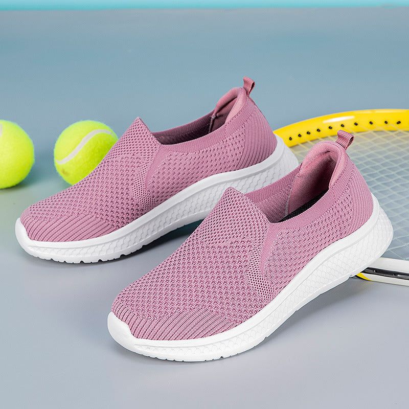 Soft Sole Breathable Mesh Walking Shoes.