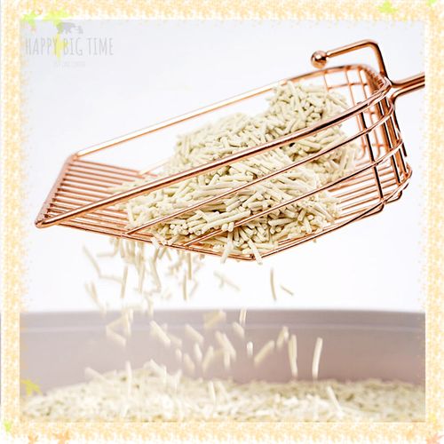 Stainless Steel Cat Litter Sand Shovel With Solid Wood Handle Pet Cleanning Tools